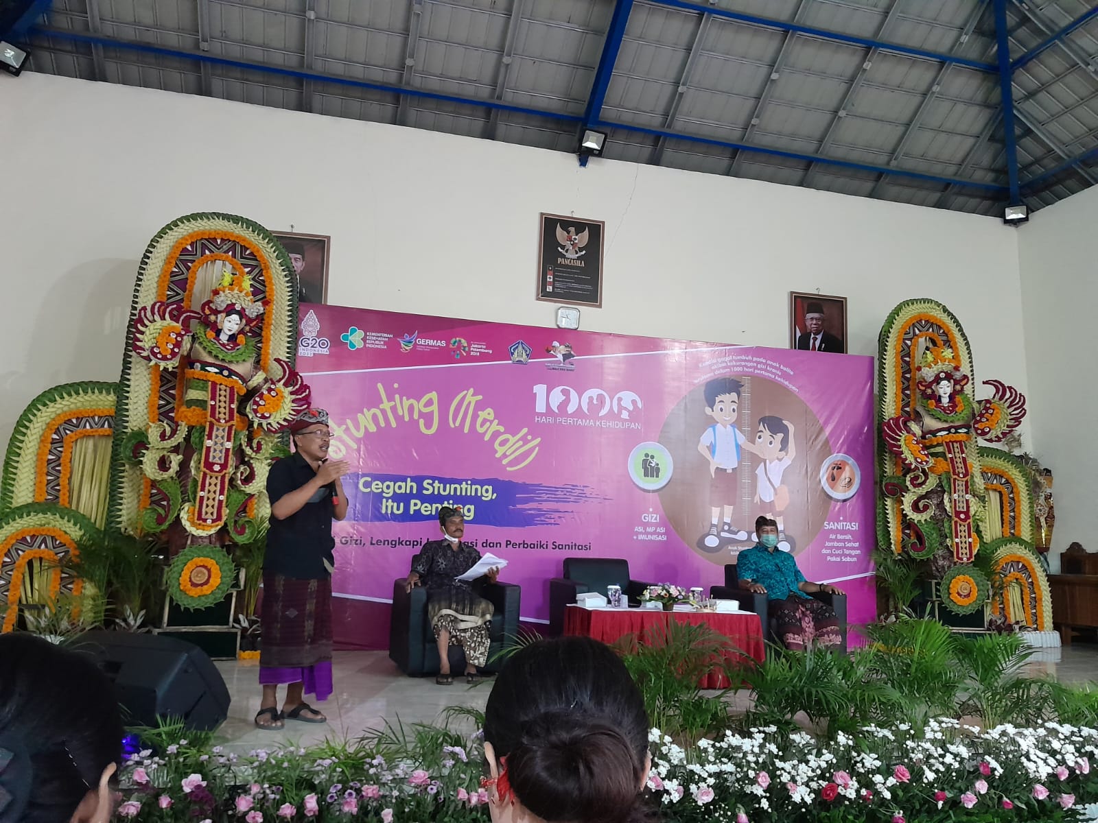 Dinkes Bangli Beserta Tim Gelar Sosialisasi Pencegahan Stunting