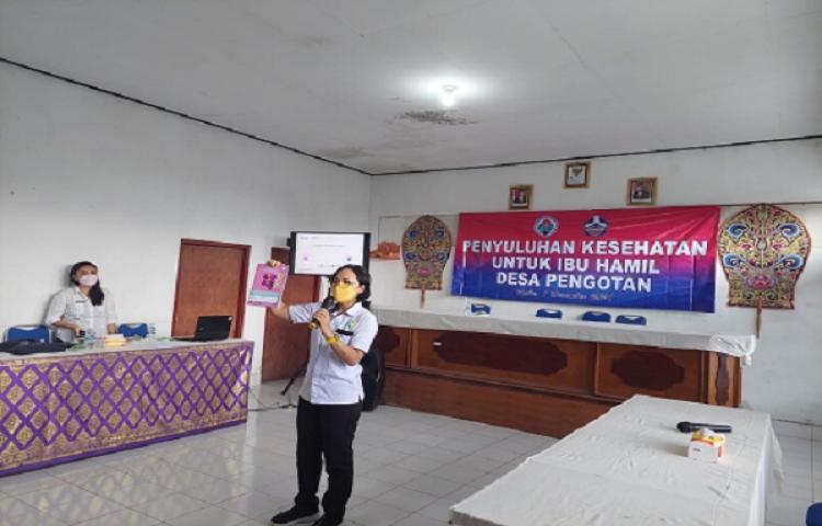 Penyuluhan Kesehatan Ibu Hamil di Desa Pengotan