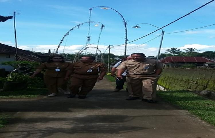 SURVEI LOKASI PEMBANGUNAN PAGAR PUSTU CEKENG